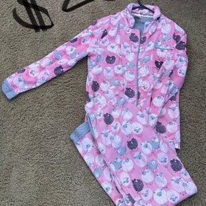 Pink sheep pajamas